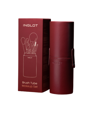 BRUSH TUBE MAKE UP SET DA 7 PZ BURGUNDY