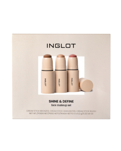 SET SHINE & DEFINE FACE MAKEUP