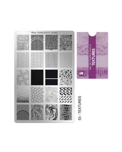 STAMPING TEXTURE PLATE -...