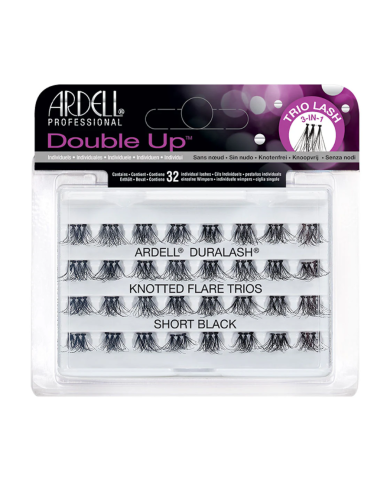 CIGLIA FINTE DOUBLE UP KNOTTED FLARE TRIOS VARIE MISURE