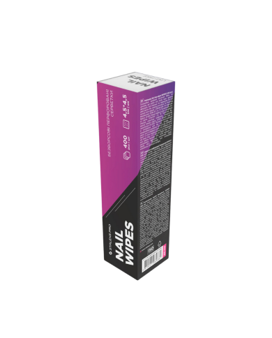 SALVIETTE PERFORATE SENZA PELUCCHI NAIL WIPES 400PZ