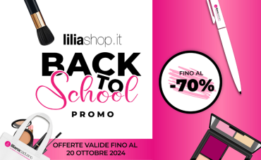 Ripartiamo dal rinnovamento con la promo Back to School di Liliashop!